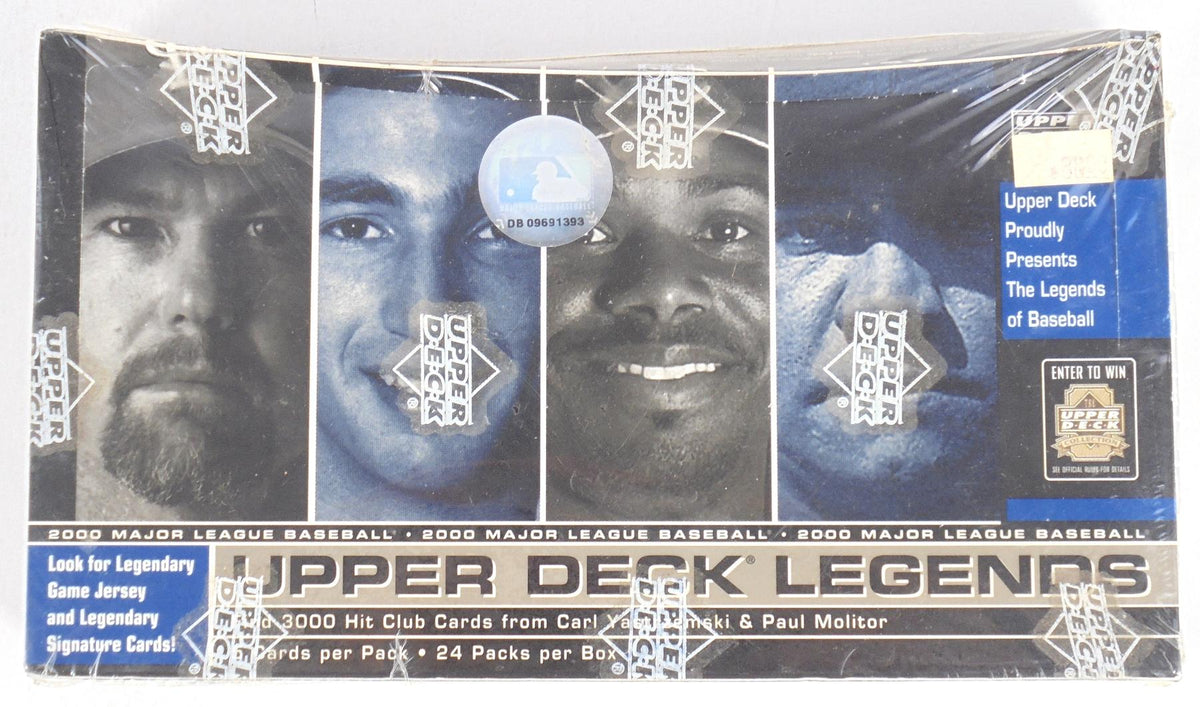 2000 Upper Deck Legends Baseball Hobby Box (Reed Buy)