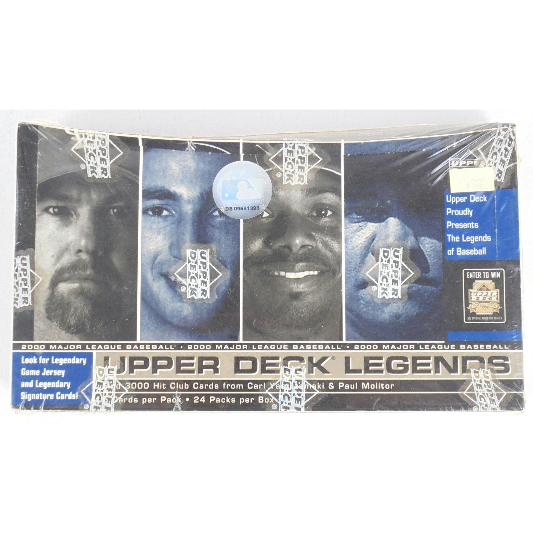 2000 Upper Deck Legends Baseball Hobby Box (Reed Buy)