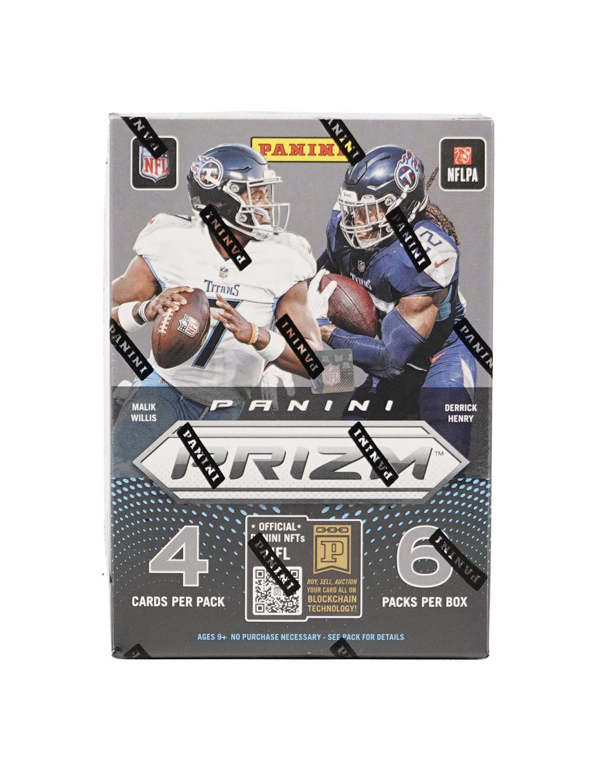 2022 Panini Prizm Football 6-Pack Blaster Box (Green & Light Blue Prizms!)