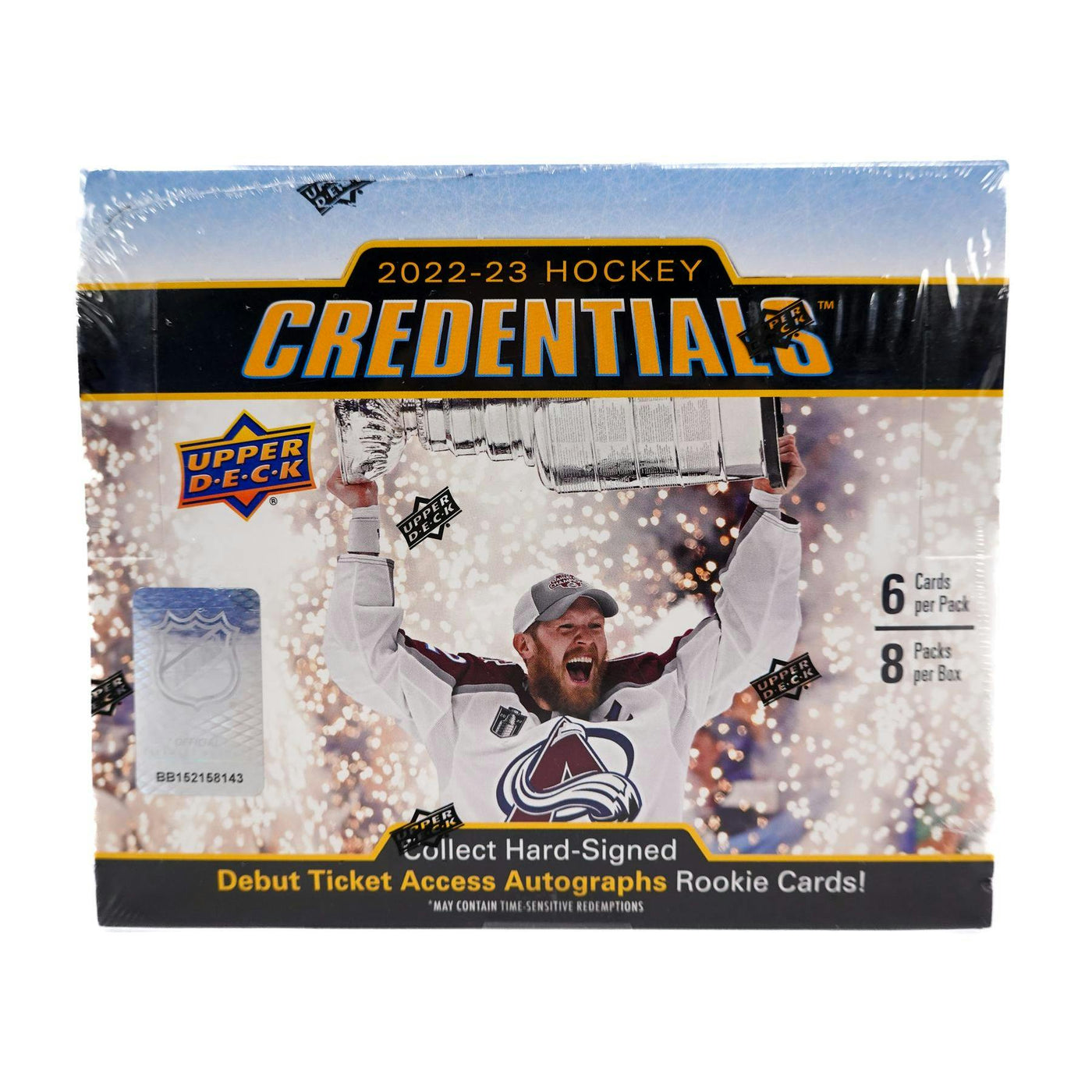 2022/23 Upper Deck Credentials Hockey Hobby 20-Box Case
