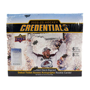 2022/23 Upper Deck Credentials Hockey Hobby 20-Box Case