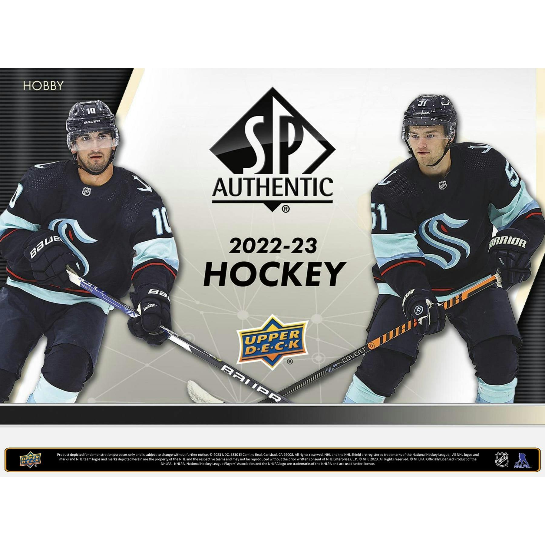 2022/23 Upper Deck SP Authentic Hockey Hobby Box (Reed Buy)