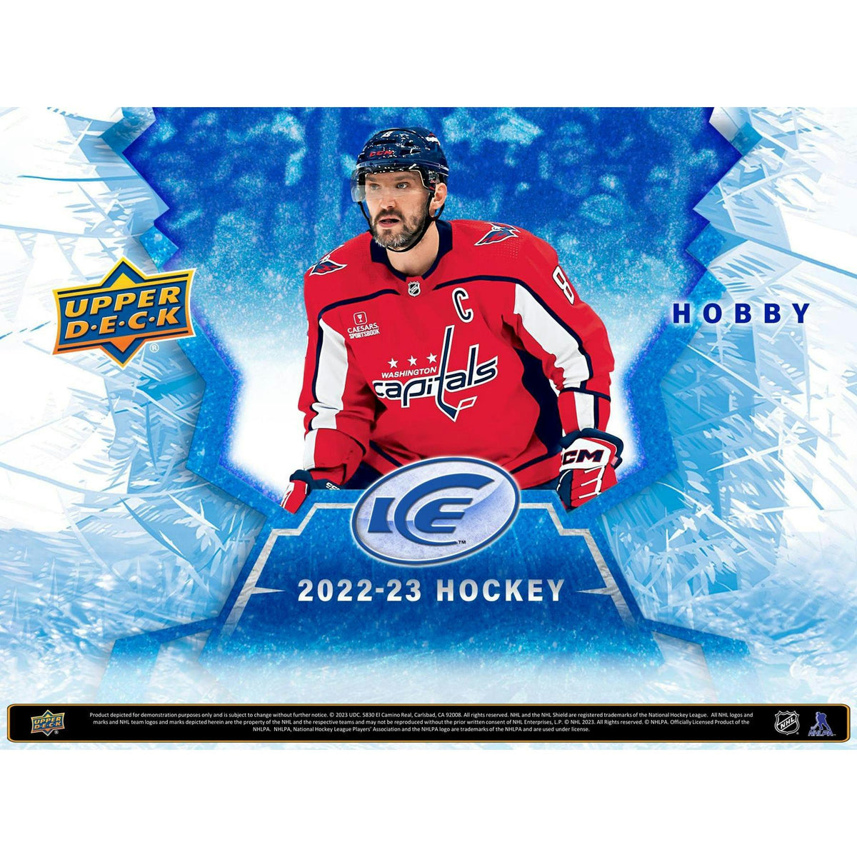 2022/23 Upper Deck Ice Hockey Hobby Box (Reed Buy)