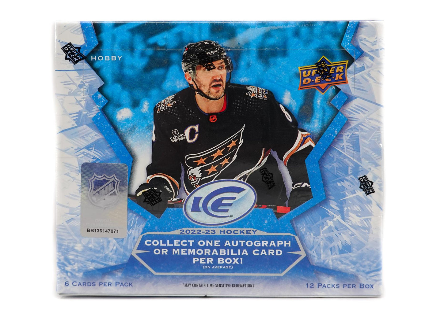 2022/23 Upper Deck Ice Hockey Hobby Box (Reed Buy)
