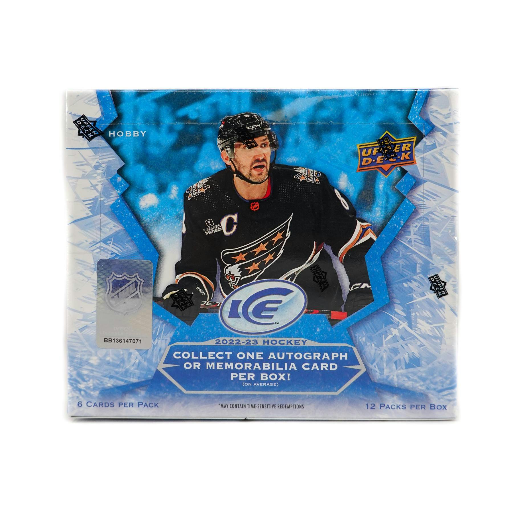2022/23 Upper Deck Ice Hockey Hobby Box (Reed Buy)