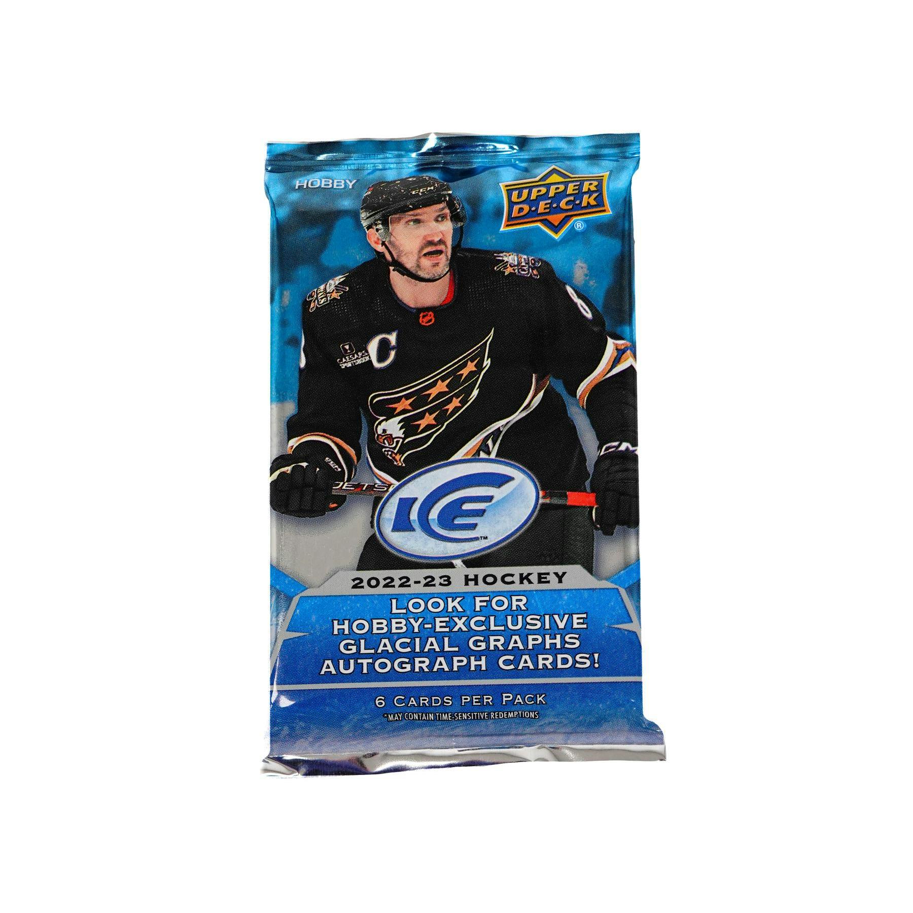 2022/23 Upper Deck Ice Hockey Hobby 24-Box Case (Factory Fresh)