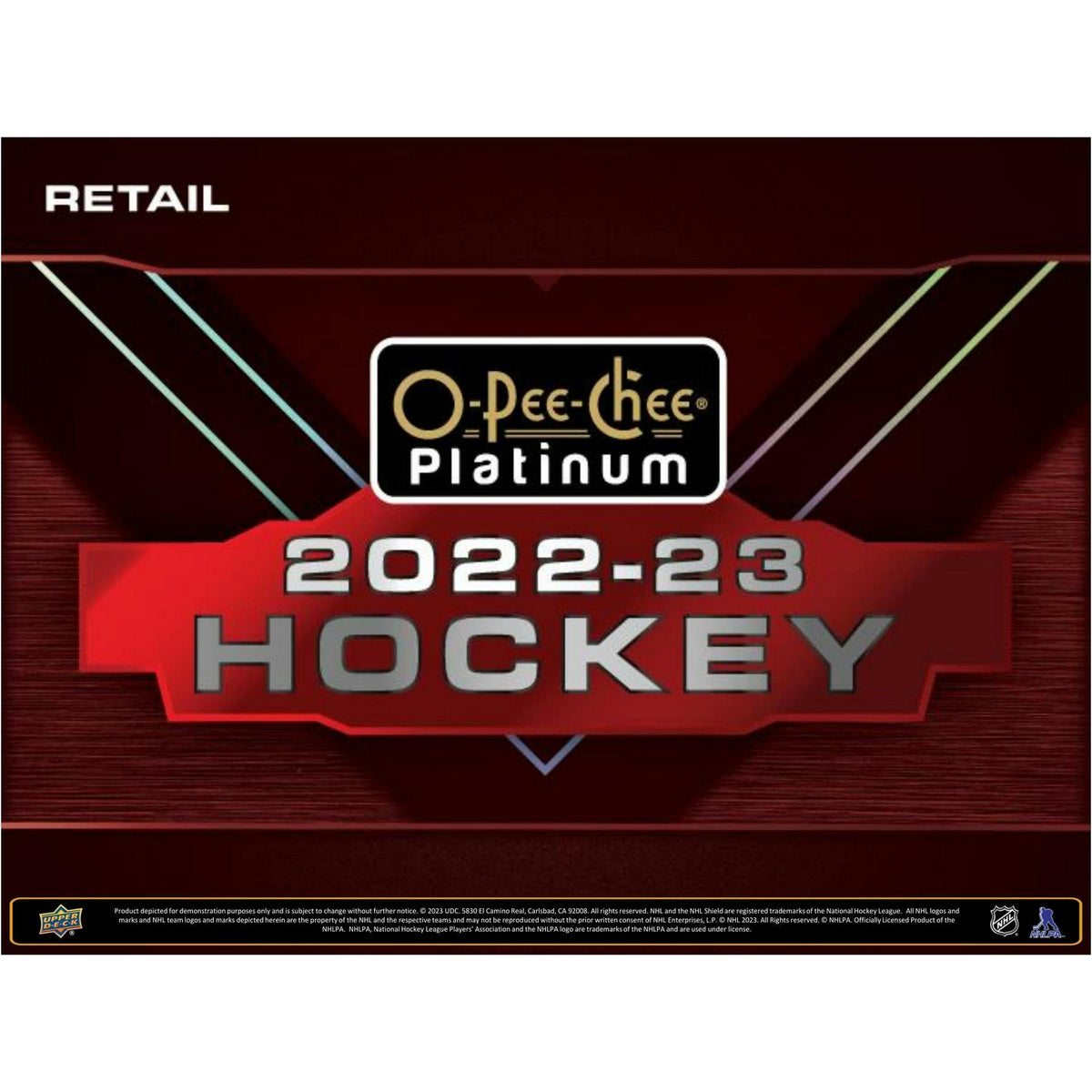 2022/23 Upper Deck O-Pee-Chee Platinum Hockey 6-Pack Blaster Box (Reed Buy)