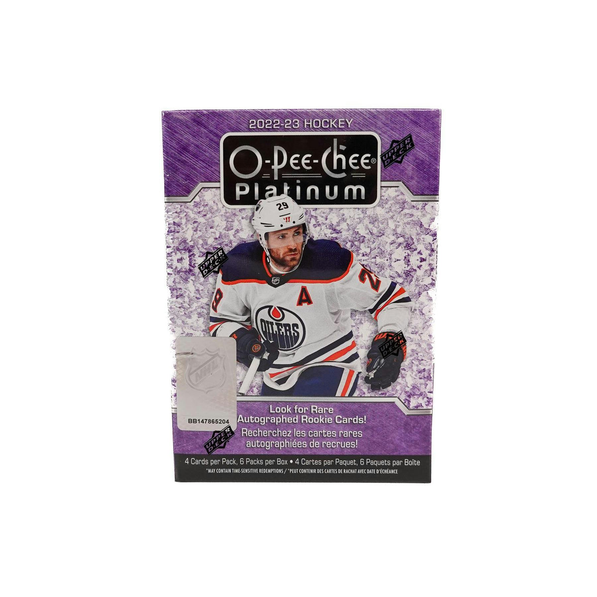 2022/23 Upper Deck O-Pee-Chee Platinum Hockey 6-Pack Blaster Box (Reed Buy)