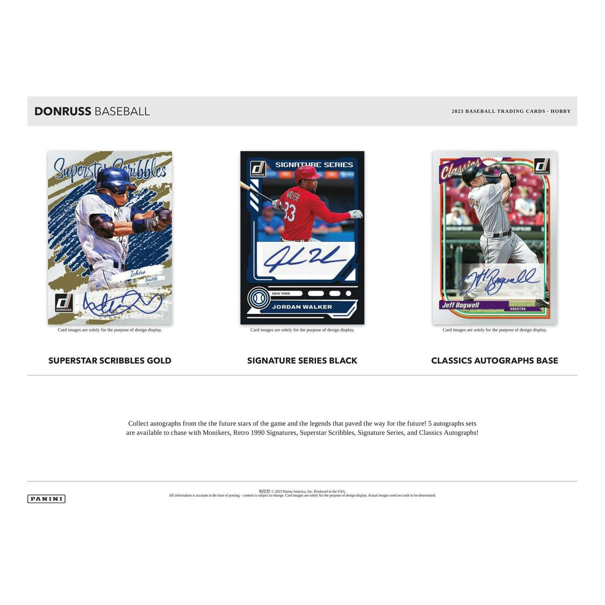 2023 Panini Donruss Baseball Hobby Box