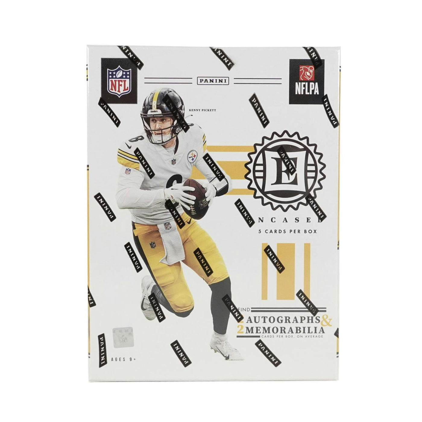 2022 Panini Encased Football Hobby 8-Box Case
