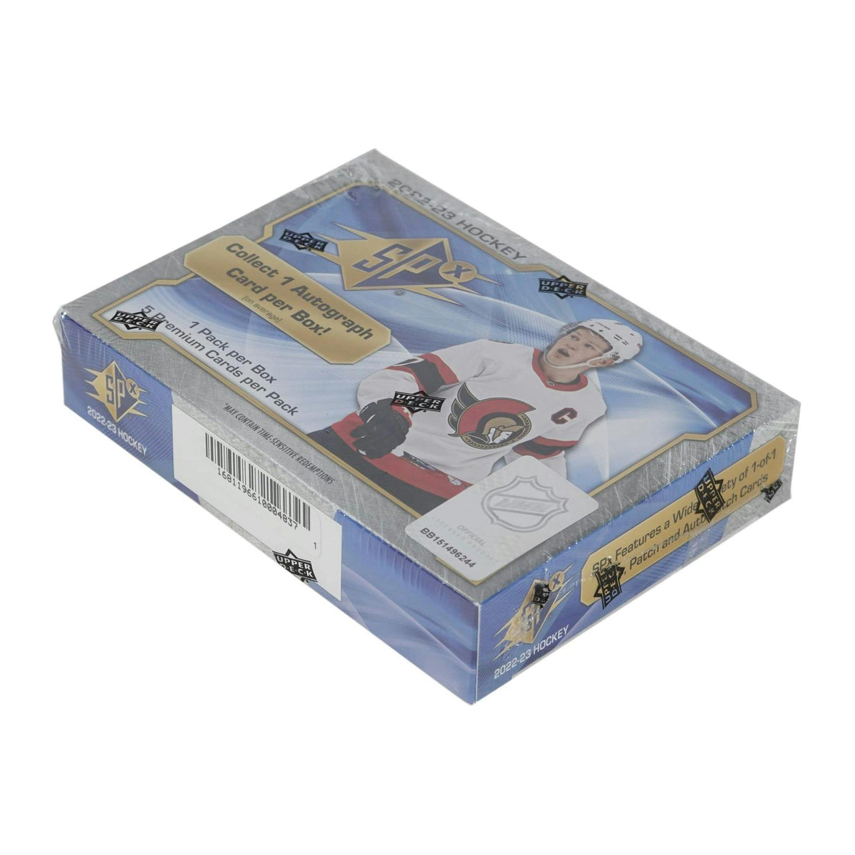 2022/23 Upper Deck SPx Hockey Hobby 20-Box Case