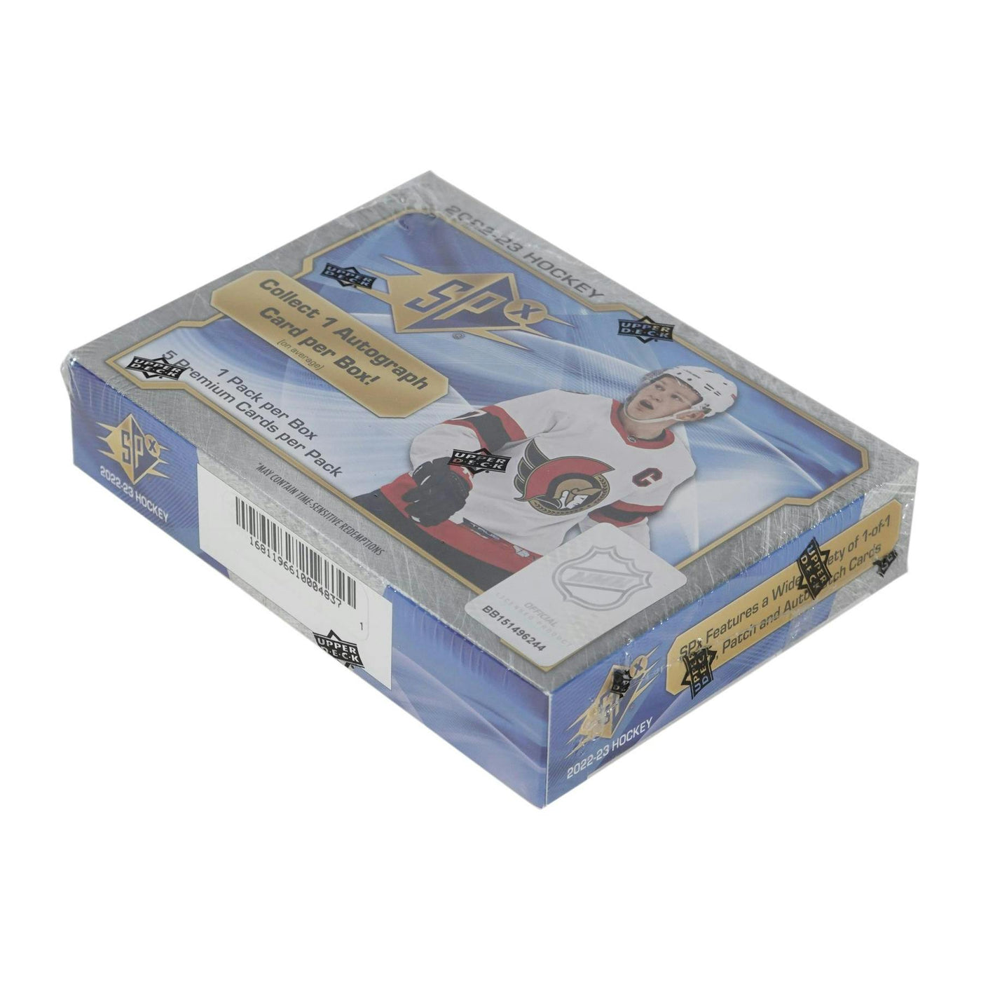 2022/23 Upper Deck SPx Hockey Hobby Box
