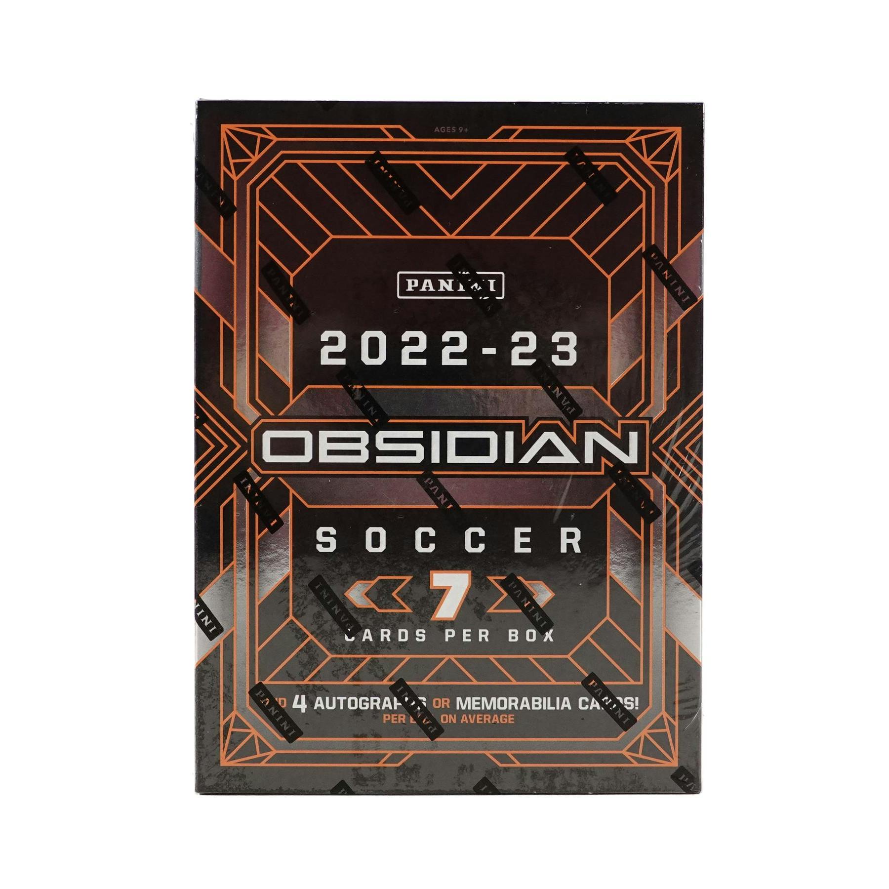 2022/23 Panini Obsidian Soccer Hobby 12-Box Case