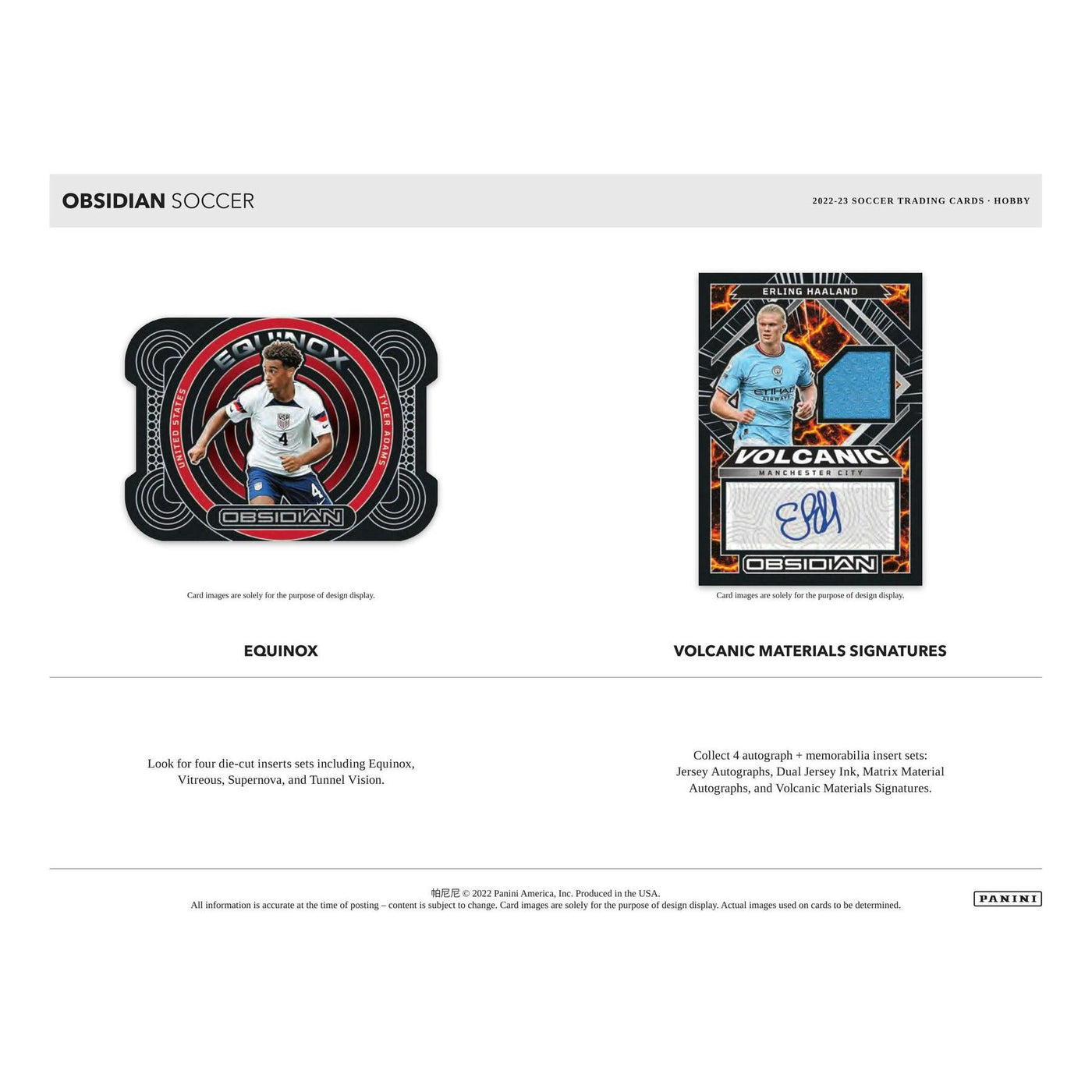 2022/23 Panini Obsidian Soccer Hobby 12-Box Case