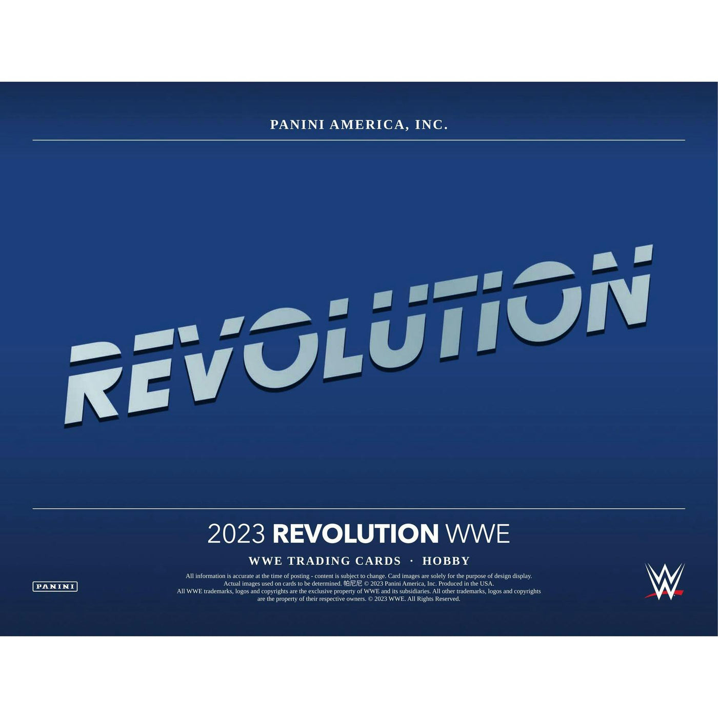 2023 Panini Revolution WWE Wrestling Hobby Box