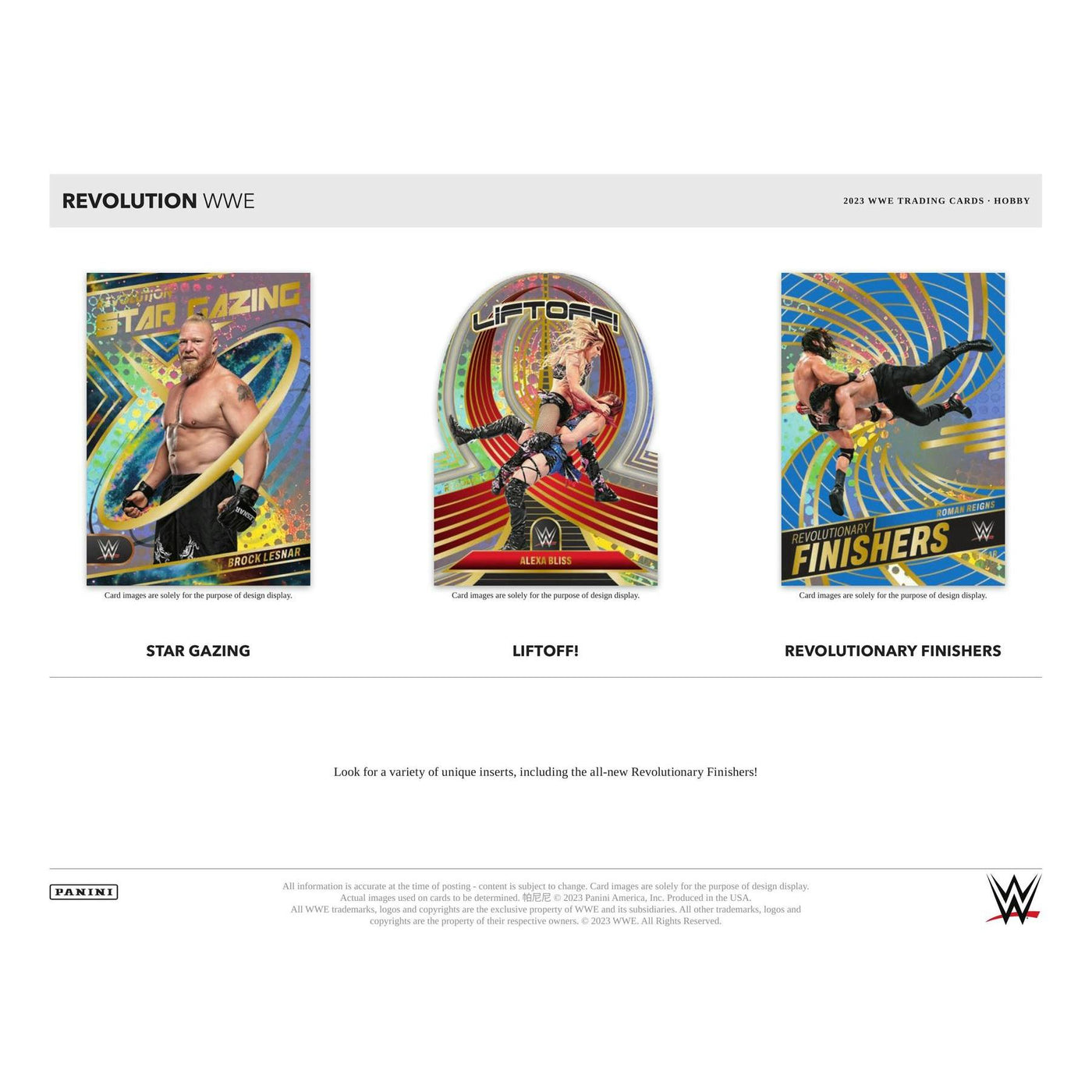 2023 Panini Revolution WWE Wrestling Hobby Box