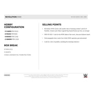 2023 Panini Revolution WWE Wrestling Hobby Box