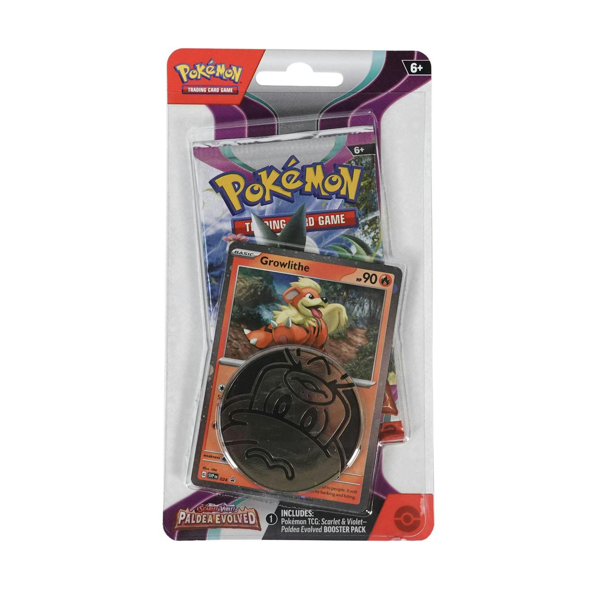 Pokemon Scarlet & Violet: Paldea Evolved Checklane Booster 16-Pack Box