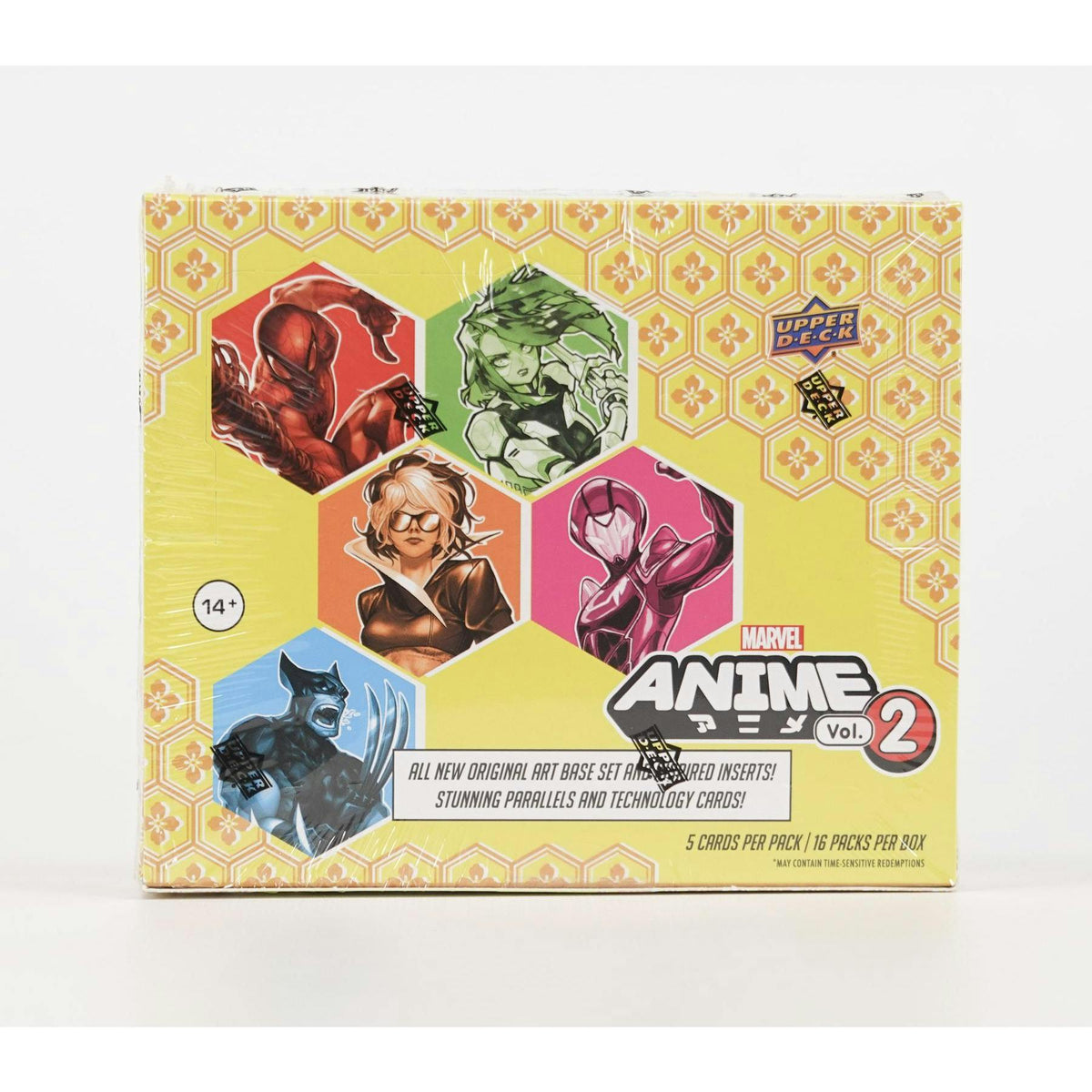 2023 Upper Deck Marvel Anime Volume 2 Hobby 16-Box Case
