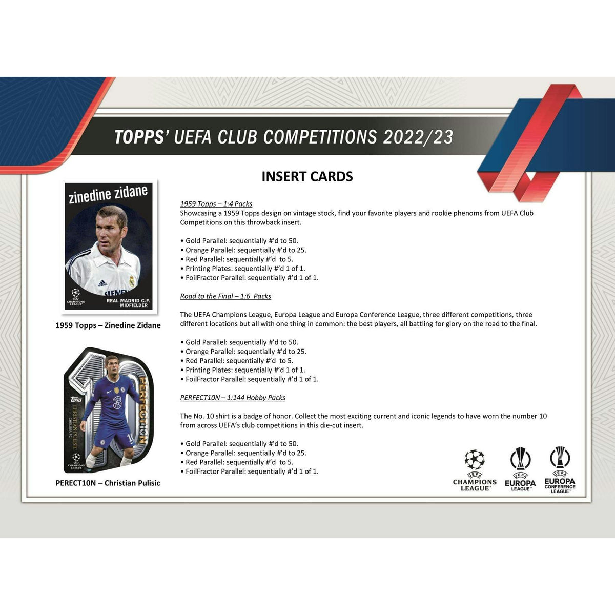 2022/23 Topps UEFA Club Competitions Soccer Hobby Box
