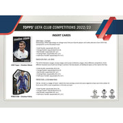 2022/23 Topps UEFA Club Competitions Soccer Hobby Box