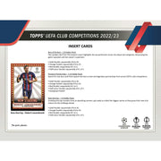 2022/23 Topps UEFA Club Competitions Soccer Hobby Box