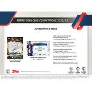 2022/23 Topps UEFA Club Competitions Soccer Hobby Box