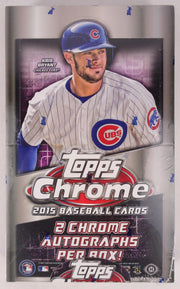 2015 Topps Chrome Baseball Hobby Box (Reed Buy)