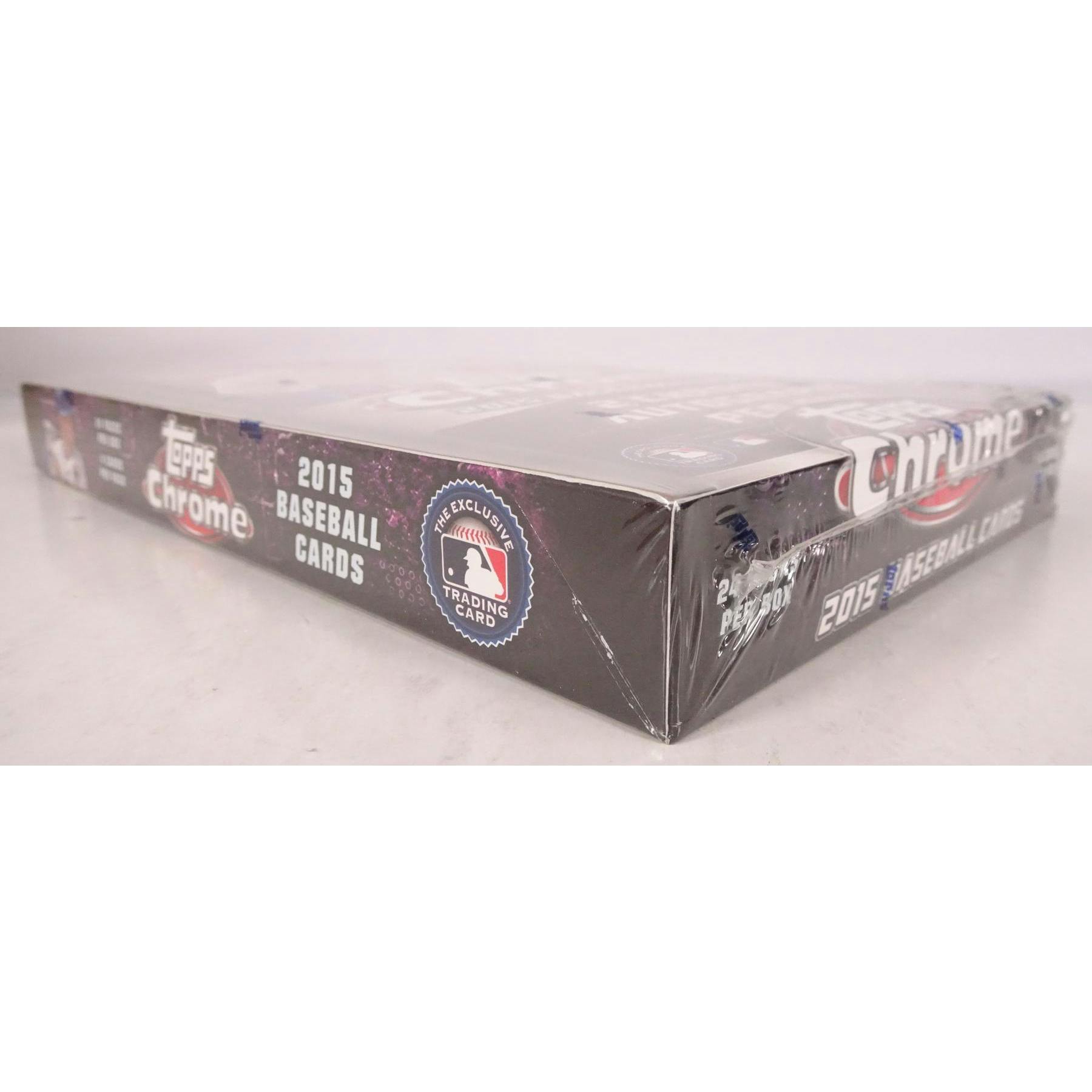2015 Topps Chrome Baseball Hobby Box (Reed Buy)