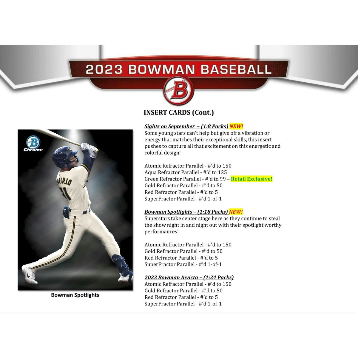 2023 Bowman Baseball Blaster Box