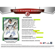 2023 Bowman Baseball Blaster 40-Box Case