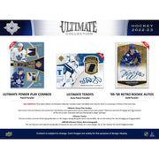 2022/23 Upper Deck Ultimate Collection Hockey Hobby 16-Box Case