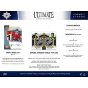 2022/23 Upper Deck Ultimate Collection Hockey Hobby 16-Box Case