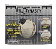 2023 TriStar Hidden Treasures New York Dynasty Autographed Baseball Hobby Box (Reed Buy)