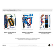 2022/23 Panini National Treasures Basketball Hobby 4-Box Case