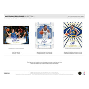 2022/23 Panini National Treasures Basketball Hobby 4-Box Case