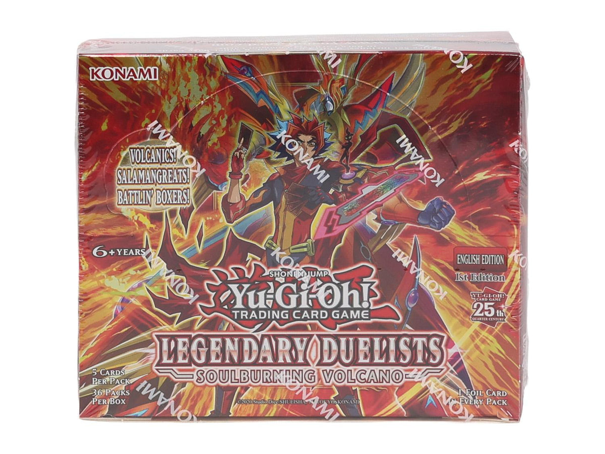 Yu-Gi-Oh Legendary Duelists: Soulburning Volcano Booster Box