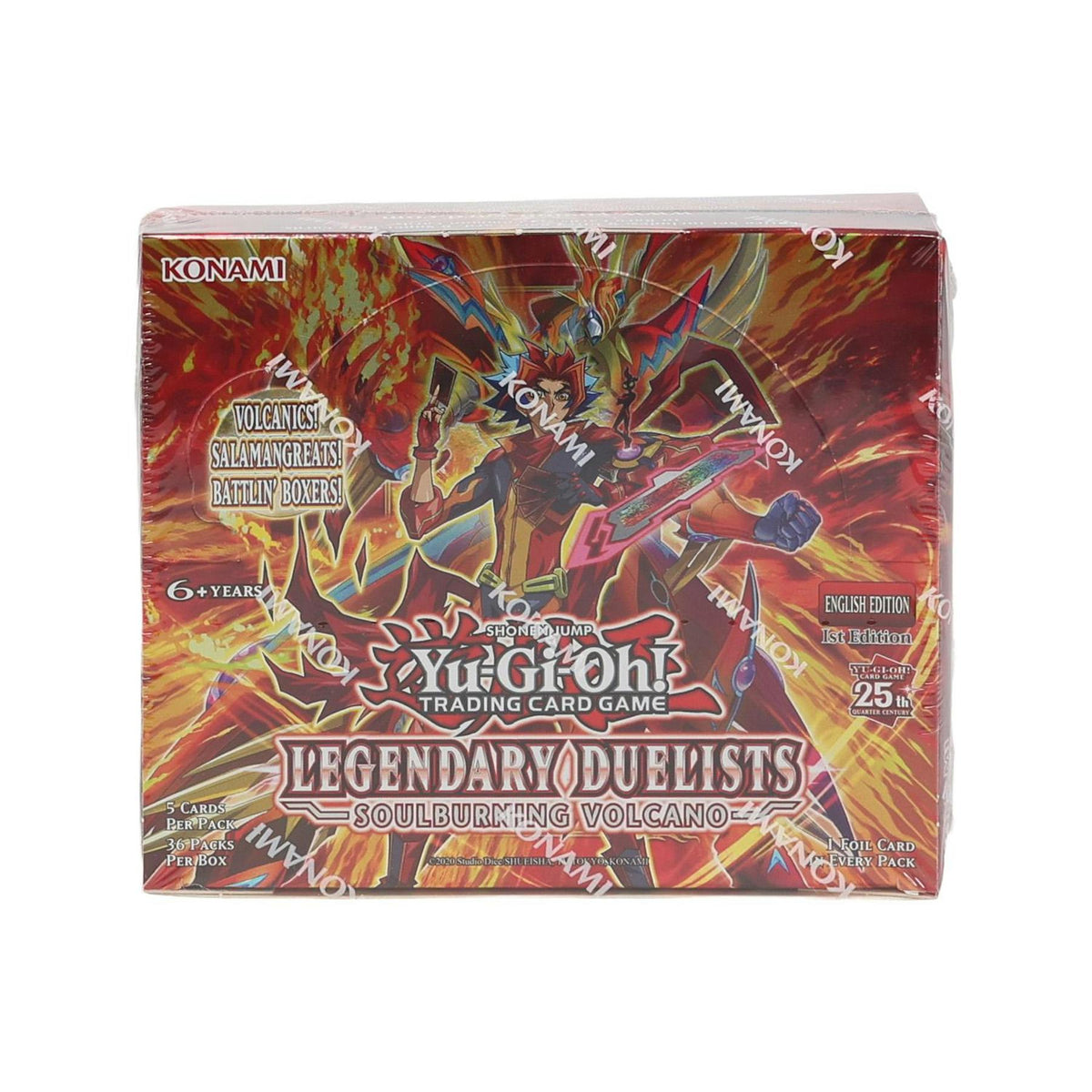 Yu-Gi-Oh Legendary Duelists: Soulburning Volcano Booster Box