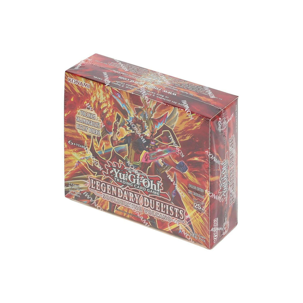 Yu-Gi-Oh Legendary Duelists: Soulburning Volcano Booster 12-Box Case