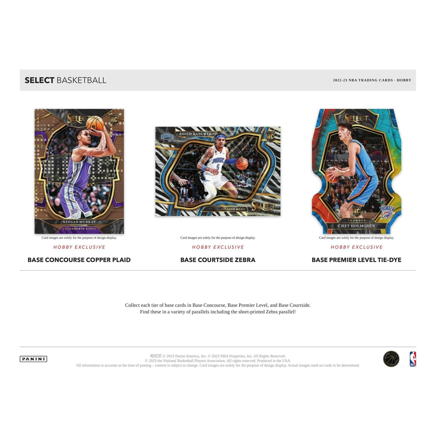 2022/23 Panini Select Basketball Hobby Box