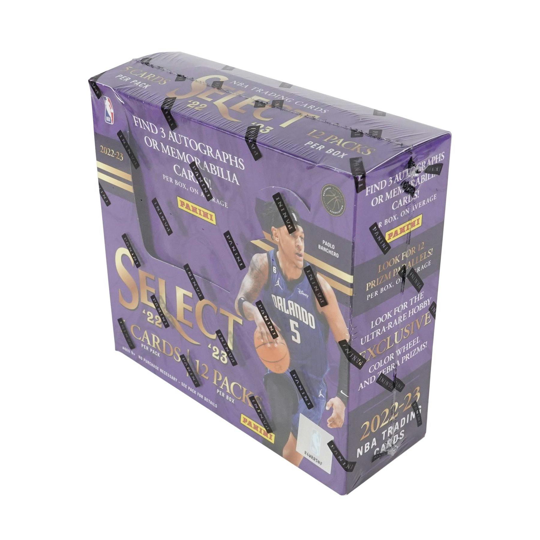 2022/23 Panini Select Basketball Hobby 12-Box Case
