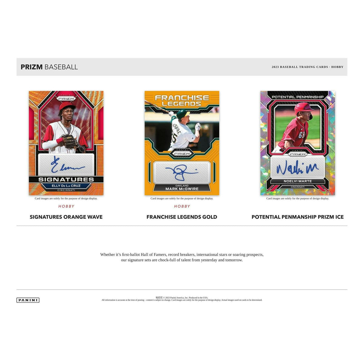 2023 Panini Prizm Baseball Hobby Box