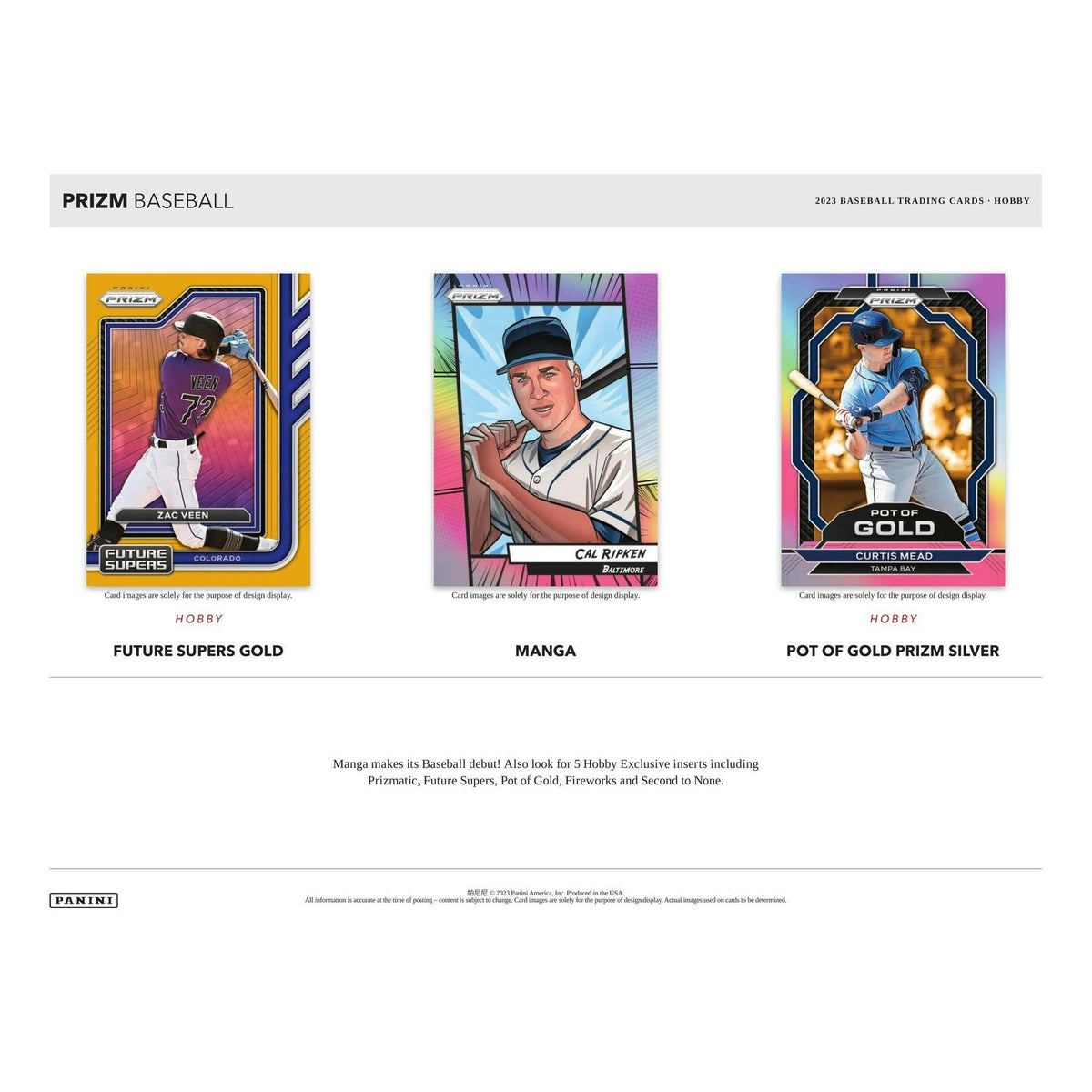 2023 Panini Prizm Baseball Hobby Box