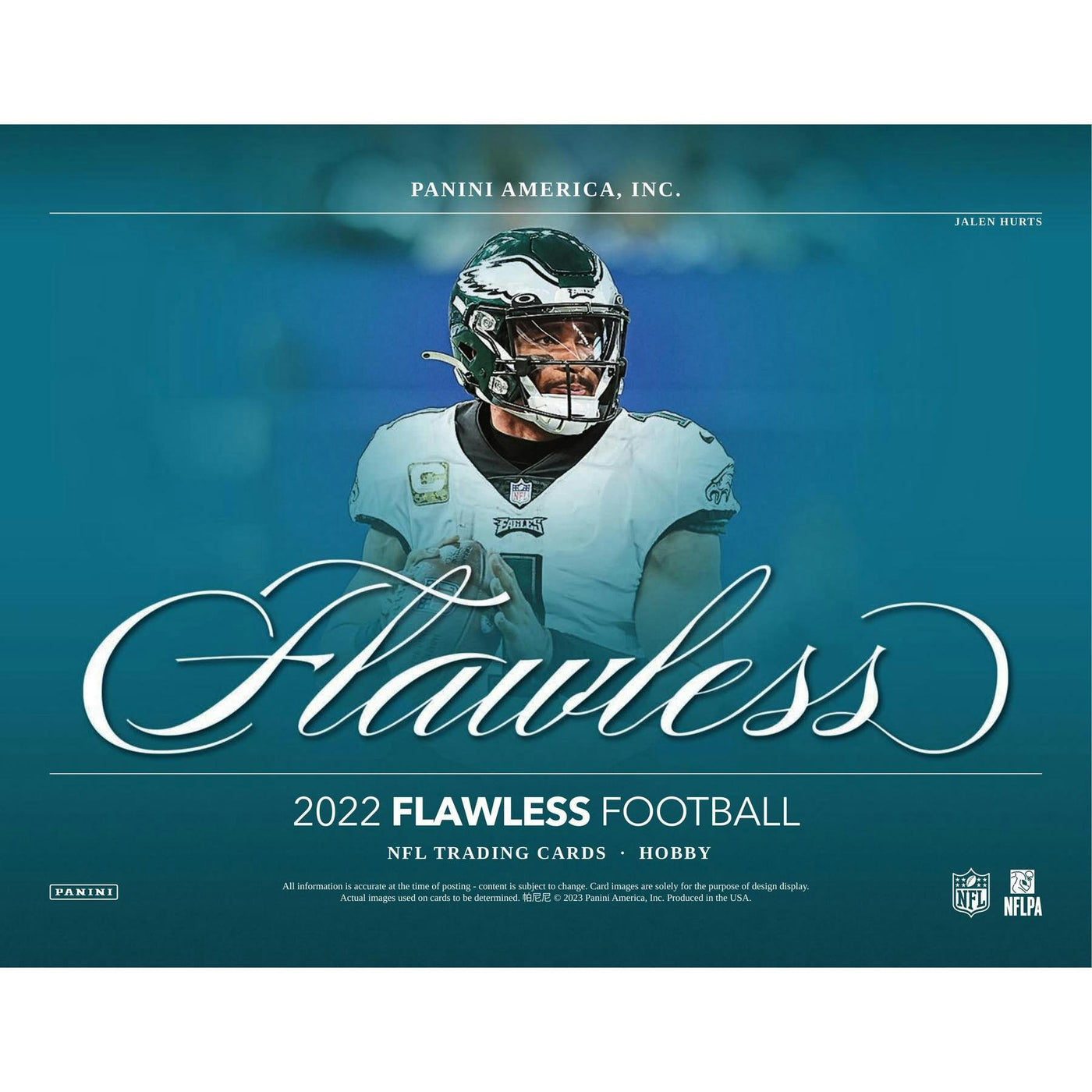 2022 Panini Flawless Football Hobby 2-Box Case