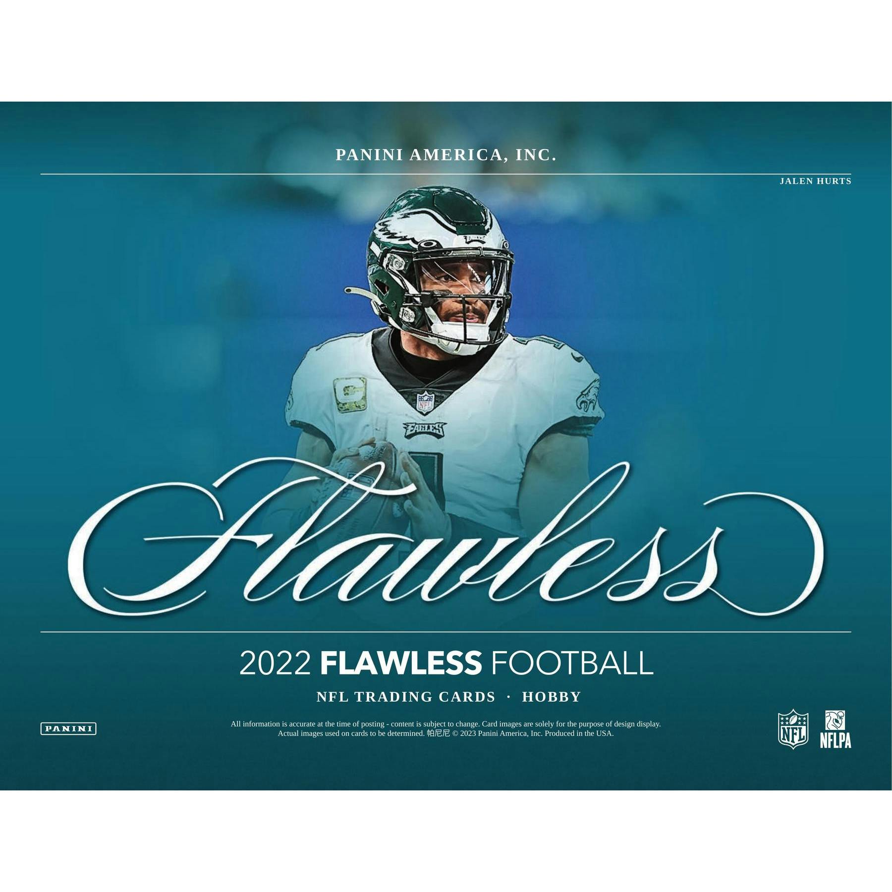 2022 Panini Flawless Football Hobby 2-Box Case