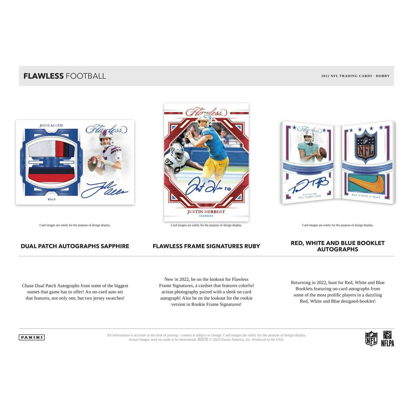 2022 Panini Flawless Football Hobby 2-Box Case