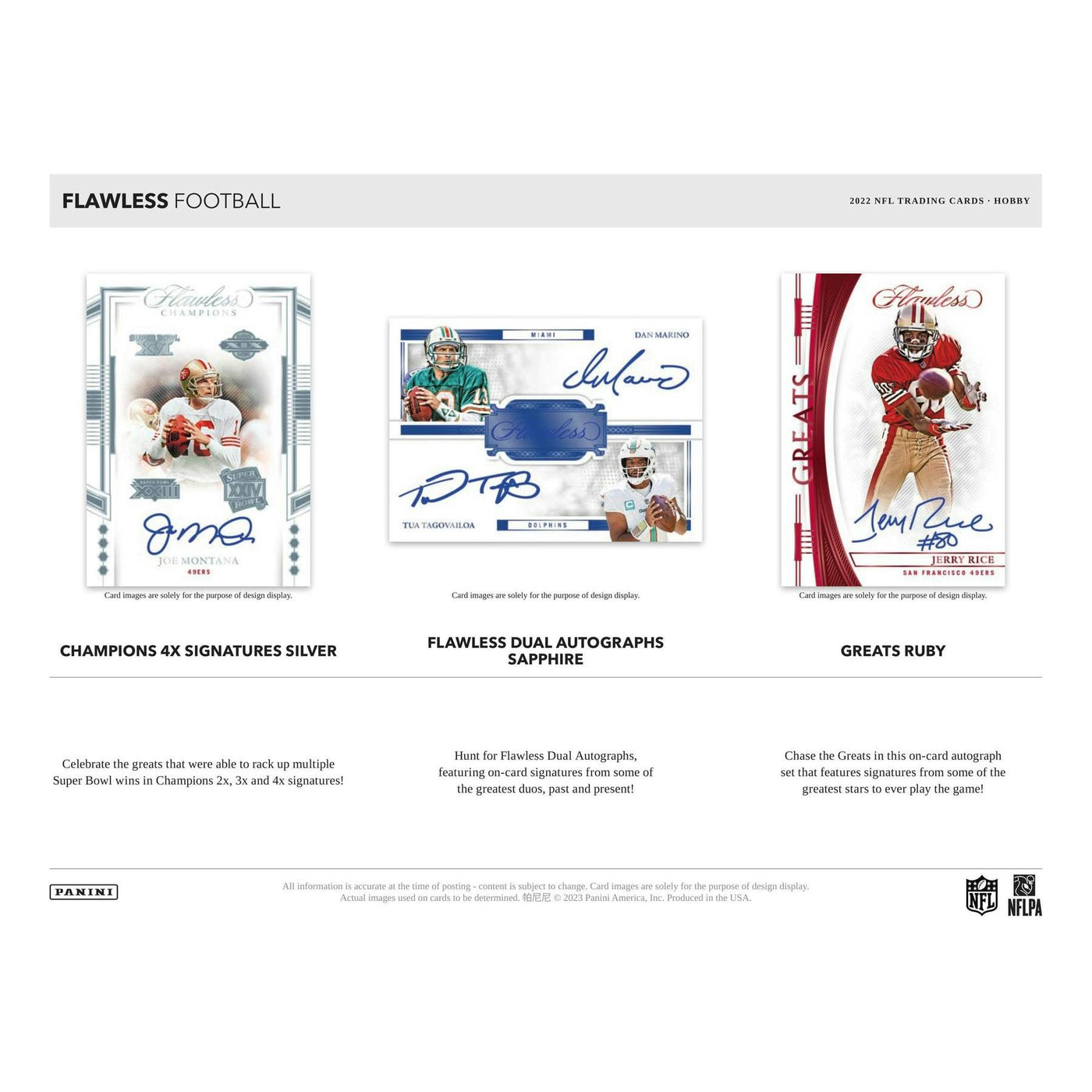 2022 Panini Flawless Football Hobby 2-Box Case