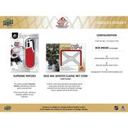 2022/23 Upper Deck SP Game Used Hockey Hobby 18-Box Case