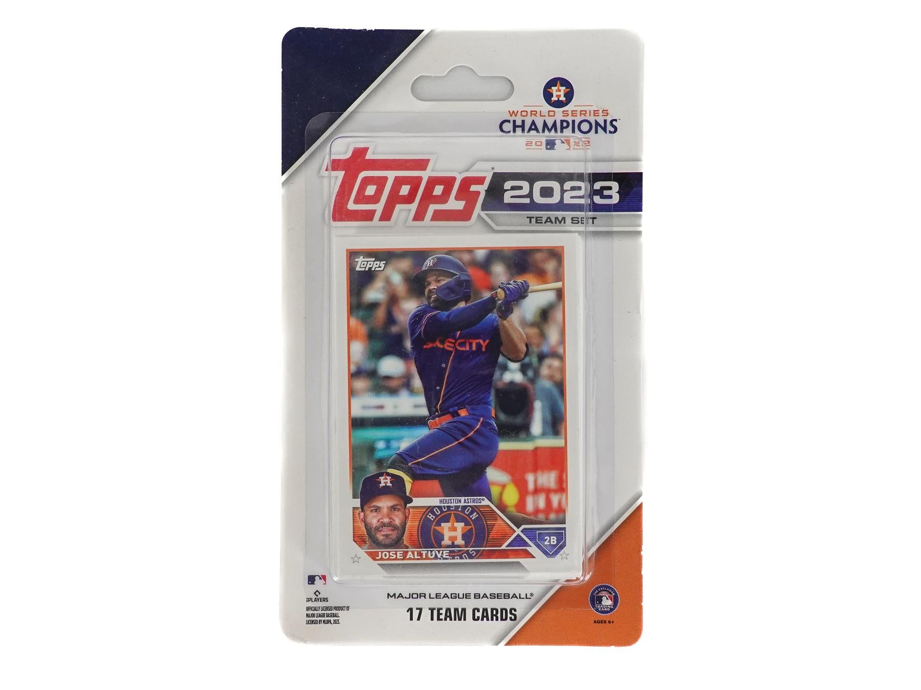 2023 Topps Baseball Houston Astros Team Set