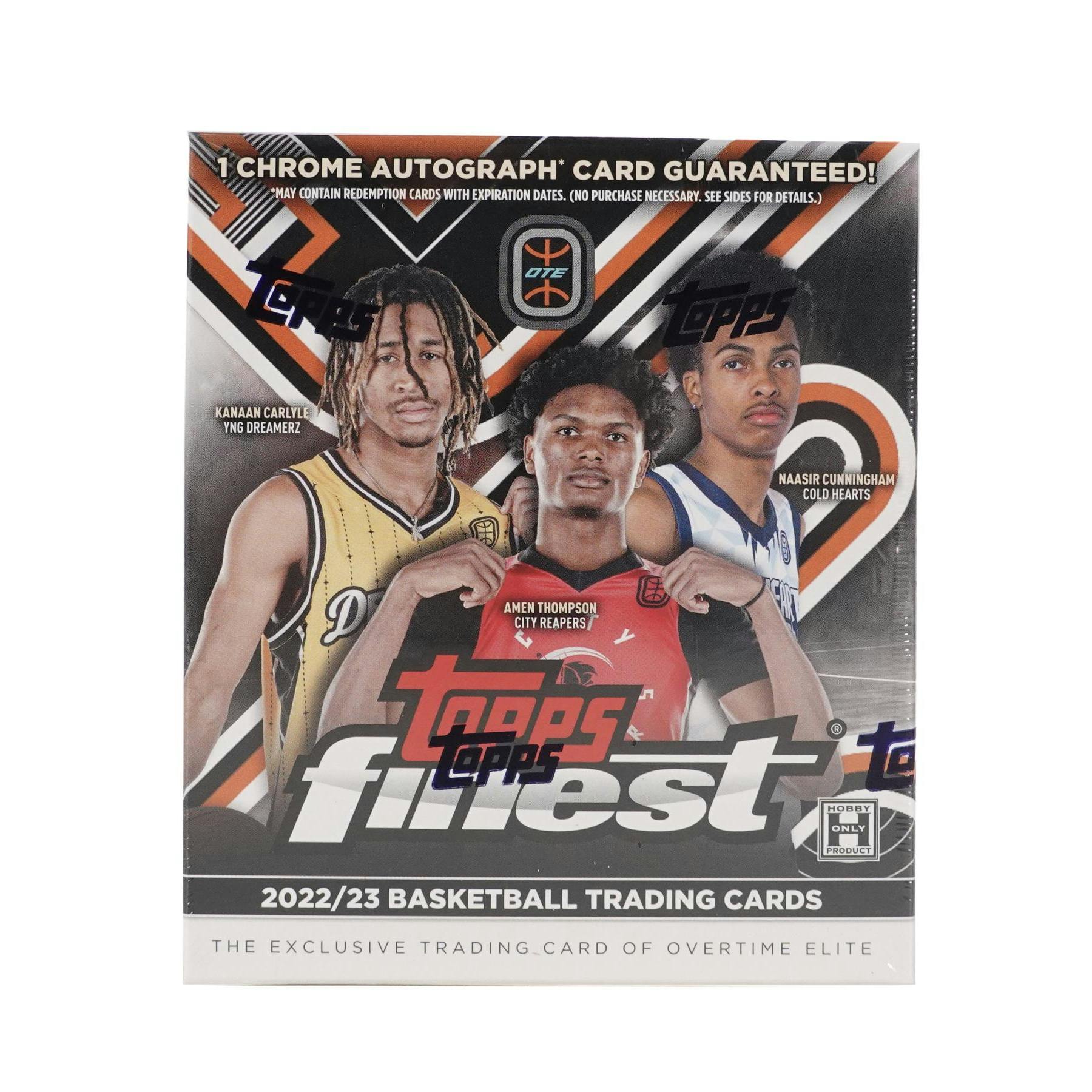 2022/23 Topps Finest Overtime Elite Basketball Hobby Box